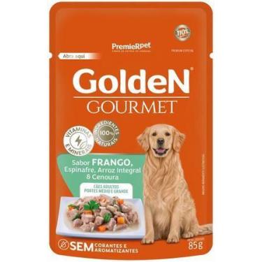 Imagem de Golden gourmet caes ad med/grd porte fran 85 g und, 85