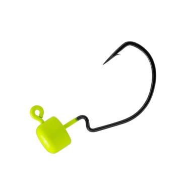 Imagem de Temorah Finesse Ned Shroom Jig Heads (Chartreuse, 1/425.2 g EWG 25 peças)