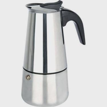 Imagem de Cafeteira Italiana 300ml (6 Cafés) Aço Inox - Mimo Style