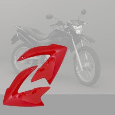 Imagem de Aba do Tanque Pro Tork Moto Honda Nxr Bros 150 2013 A 2015, VERMELHO C