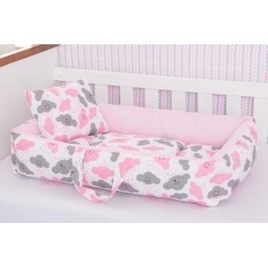 Imagem de Ninho Redutor de Berço para Bebe Tema de Nuvem - Pandora Baby Enxovais