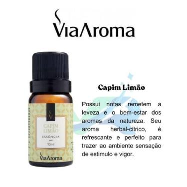 Imagem de Essência Via Aroma 10ML Para Aromatizador Difusor de Ambiente Elétrico