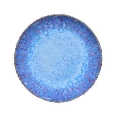 Imagem de Prato Raso Em Melamina 27cm Optical Kenya Azul