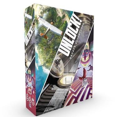 Imagem de UNLOCK! Escape Adventures Card Game | Escape Room Games for Adults and Kids | Mystery Games for Family Game Night | Ages 10 and up |2-6 Players | Average Playtime 1 Hour | Made by Space Cowboys