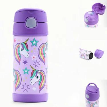 Imagem de Garrafa Térmica Funtainer Unicornio - 355ml - Thermos