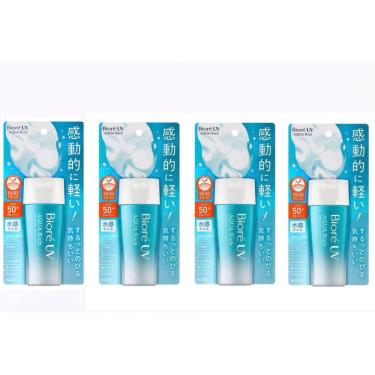 Imagem de Protetor solar AQUA Rich Water Gel SPF50+PA++++ Impermeável 75mL x4