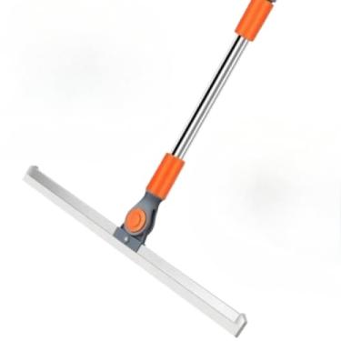 Imagem de Rodo Vassoura Mágica de Silicone Multiuso com Cabo Extensor Raspador para Limpeza de Vidros e Pisos (1 PC)