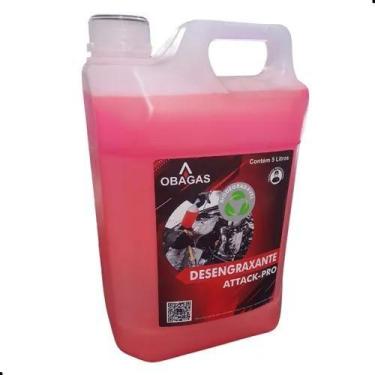 Imagem de DESENGRAXANTE 5L ATTACK PRO OBAGAS - Salupan - lavar pecas carro