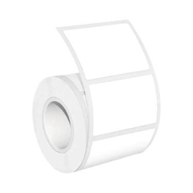 Imagem de Etiquetas Térmicas Glossy Autoadesivas Impermeáveis 40x30mm Para Uso E