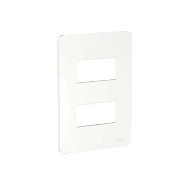 Imagem de Placa 4x2 2 Postos Separados Branco Orion S730103004 - SCHNEIDER ELECT