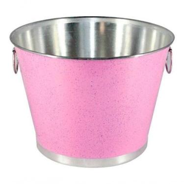 Imagem de Balde Gelo E Cerveja Alumínio Profissional Rosa 9L Rosa - CONTINENTAL