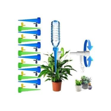 Imagem de Sistema de irrigação por gotejamento contém 12 unidades para cultivo d