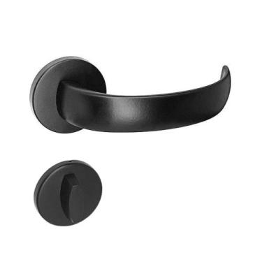 Imagem de Fechadura Sena Banheiro R528 M136 55mm Preta Haga