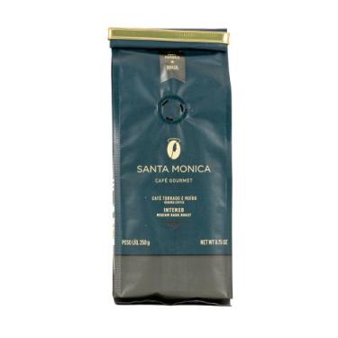 Imagem de Café Gourmet Torrado e Moído Intenso SANTA MONICA 250g