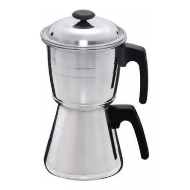 Imagem de Cafeteira de alumínio 8 xícaras - UTIUTILIDADES