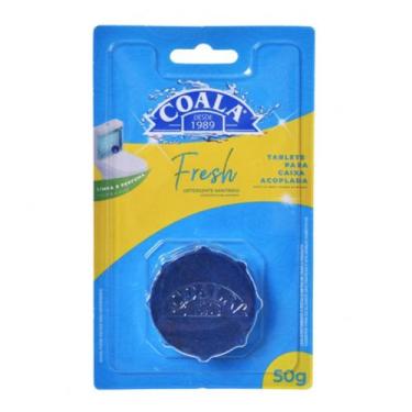 Imagem de Tablete Caixa Acoplada Pedra Sanitária Fresh 50g Coala