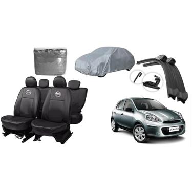 Imagem de Capa de couro +Capa de cobrir + Limpador de para - brisa -Nissan march 09-14