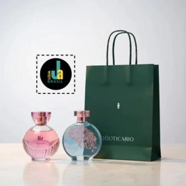 Imagem de Kit Natal Perfume Liz Flora e Floratta Blue - c/Sacola - O Boticário