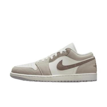 Imagem de Tênis masculino Air Jordan 1 Low SE (HF1567-200, marrom claro/vela/cinza neutro/marrom arqueo), Marrom claro/vela/cinza neutro/marrom Archaeo, 39