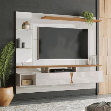 Imagem de Painel Tv Lituania Off White New-damasco