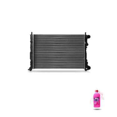 Imagem de Kit Radiador Palio Siena 1.0 1.5 98> 12534 + Aditivo Radiador Visconde RV Extra Rosa
