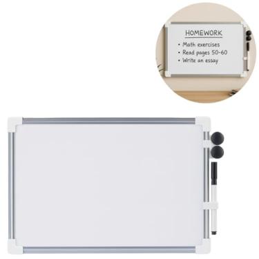 Imagem de Quadro Branco Lousa 35x25cm Magnético Caneta e Apagador