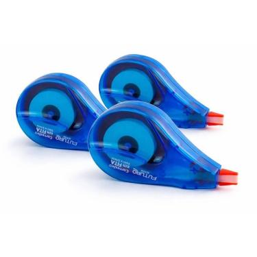 Imagem de Corretivo Em Fita 10 M X 5 Mm Futuro Escolar - 3 Unidades