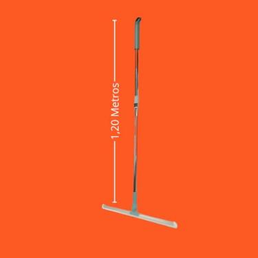 Imagem de Rodo Limpador de Silicone Mágico 1,20M e 1,40M Multifuncional Água Suspensa para Banheiro Varredor (Rodo(1,20 Metros))