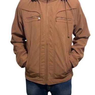 Imagem de Jaqueta Sarja Pelúciada Com Bolso Masculina-Masculino