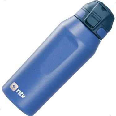 Imagem de Garrafa Térmica Inox 750ml Bebida Fria Ou Quente Canudo Interno Ntk Na