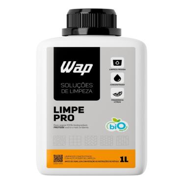 Imagem de Detergente Concentrado Limpe Pro Limpeza Pesada Piso 1L WAP