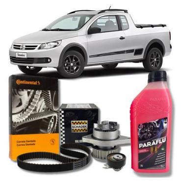 Imagem de Kit correia dentada tensor bomba agua saveiro g5 1.0/1.6 8v - ContiTec