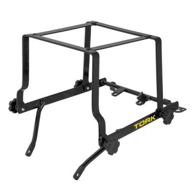Imagem de Suporte Baú 80L 135L Cromo Forte Removível Nxr 150 Bros 2009 À 2012, P