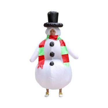 Imagem de Fantasia Inflável De Boneco De Neve Para Adultos, Cosplay De Anime, Fa