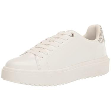 Imagem de Steve Madden Tênis feminino Charlie, Strass branco, 11