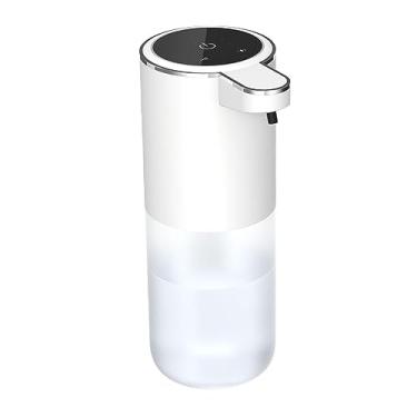 Imagem de Fenteer Dispensador automático de sabonete líquido touchless 4 volume de sabonete ajustável 400ml elétrico recarregável para de mesa de cozinha, gel