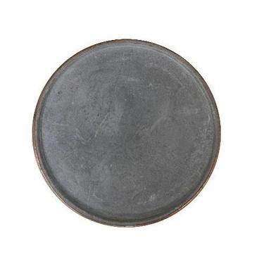 Imagem de Forma de pizza em pedra sabão  sem alças e com aro de 27 cm