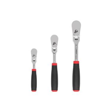 Imagem de TEKTON Conjunto de catraca de 1/4, 3/8, 1/2 polegada (3 peças) | SRH99121