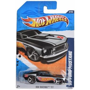 Imagem de Hot Wheels '69 Ford Mustang, HW Racing '11 5/10 [Black] 155/244