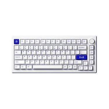 Imagem de TECLADO MECANICO AKKO MOD007 PC BLUE ON WHITE AKKO PIANO