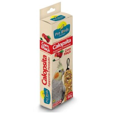 Imagem de Bastão Probirds com Maçã para Calopsita, Agapornis e Periquito 90g - P