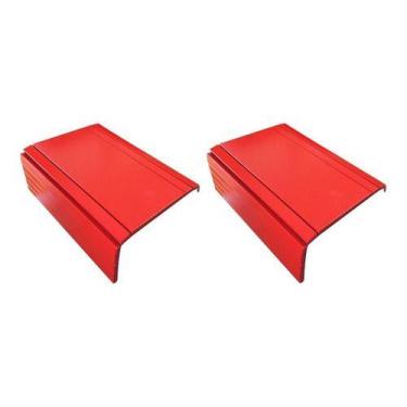 Imagem de Kit 02un Esteiras Suporte Flexivel P/ Braço Sofá Vermelho - M A Sorpre