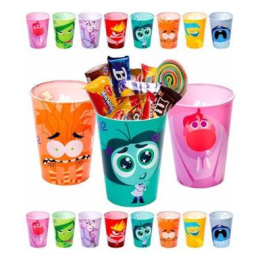 Imagem de Kit 10 Copos Infantil 320ml Divertidamente Plasútil - Sortidos
