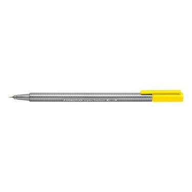 Imagem de Caneta Triplus Fineliner Staedtler Amarelo Extra Fina