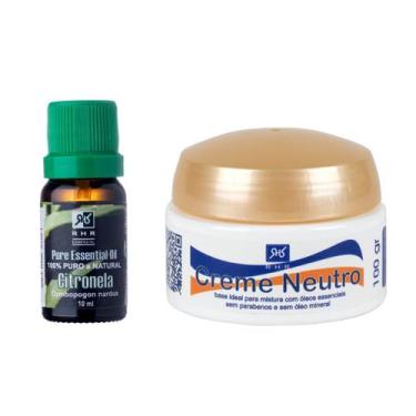 Imagem de Kit Repelente de mosquitos - Óleo Essencial de Cintronela + Creme neut