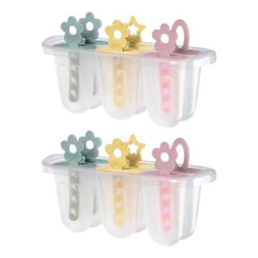 Imagem de Kit 2 Formas Molde Para Picoles Plastico Sanremo, Forma para Picolé Pl