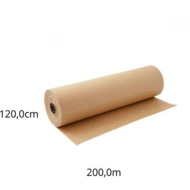 Imagem de Papel KRAFT Bobina 120CM X 200M 80G Natural - SCRITY