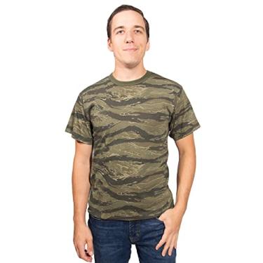 Imagem de Rothco Camisetas camufladas vintage 22002 Cor: Camuflagem listrada de tigre, tamanho: GG
