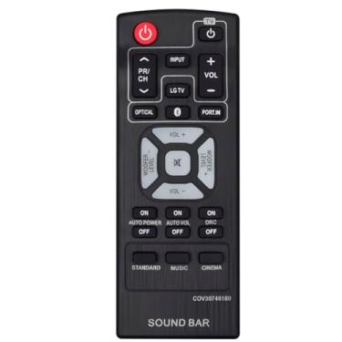 Imagem de COV30748160 Controle remoto de substituição compatível com LG SoundBar System S24A1-W NB2540 NB2540A NB2540D Sub COV30748128