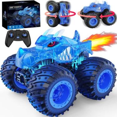 Imagem de Controle Remoto Monster Car BAODLON para Crianças (3-8 anos) com Spray